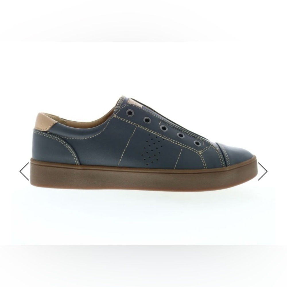 Spenco Malibu Lux Womens Leather Lifestyle Sneakers